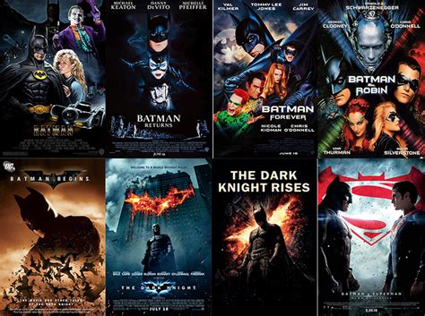 bet man|All Batman films .